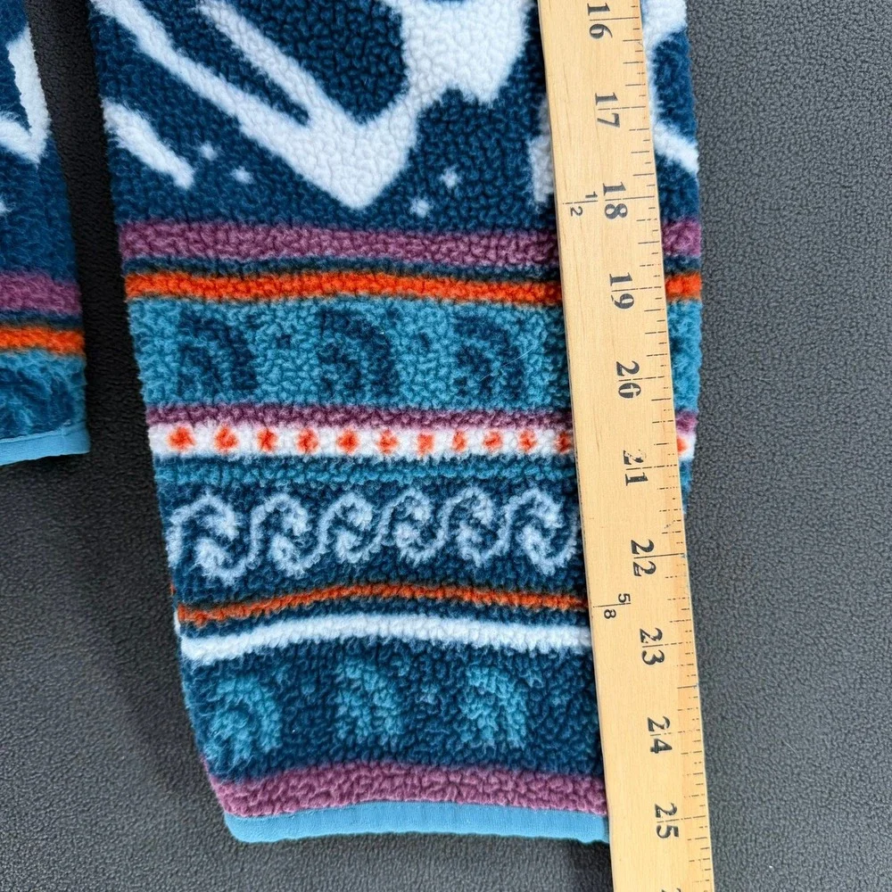 The North Face Mens TKA Glacier Snap-Neck Hoodie Fleece Multi-Color Mountain M